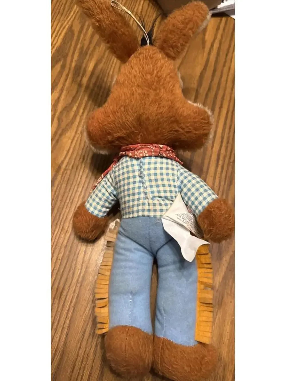 Vintage 1971 Wile E Coyote Warner Bros Plush Stuffed Animal Mighty Star 26